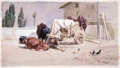 The Siesta: Scene in the Eastern Pyrenees, 1872 by Richard Beavis